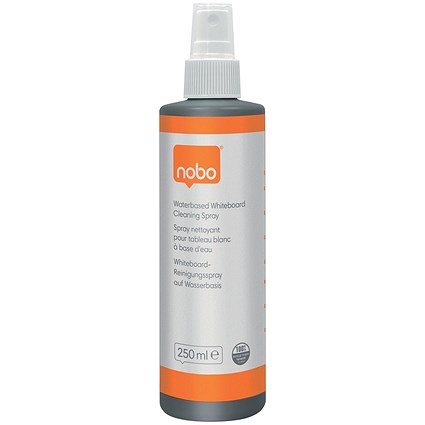 Nobo Waterbased Whiteboard Cleaning Spray 250ml