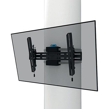 Neomounts Select Tiltable Pillar Mount, Suitable for 40-75" Screens, Black Neomounts Select Tiltable Pillar Mount, Suitable for 40-75" Screens, Black