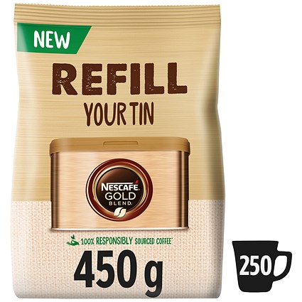 Nescafe Gold Blend Refill Pouch, 450g