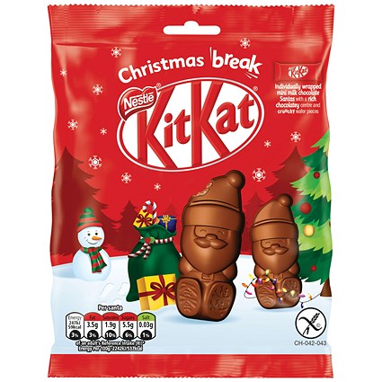 Nestle KitKat Mini Santa Pouch, 55g