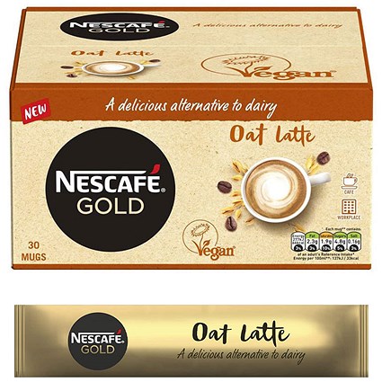 Nescafe Gold Oat Latte 16g (Pack of 30) Nescafe Gold Oat Latte 16g (Pack of 30)