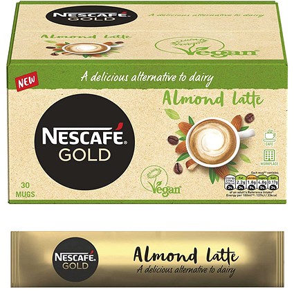 Nescafe Gold Almond Latte 16g (Pack of 30)
