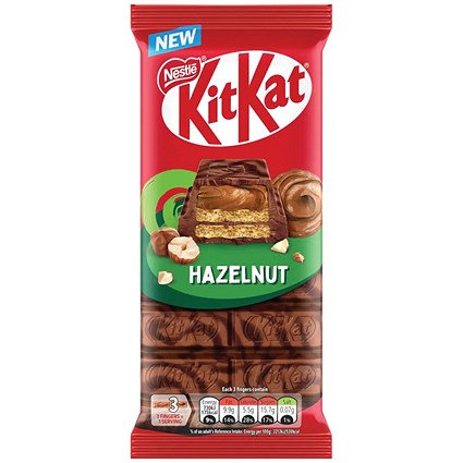 Nestle KitKat Sharing Bar Hazelnut, Pack of 15
