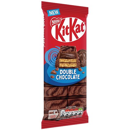 Nestle KitKat Sharing Bar Double Chocolate, Pack of 15