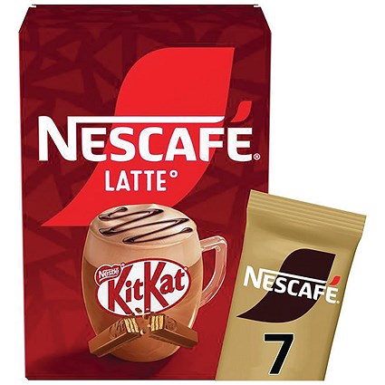 Nescafe KitKat Latte Sachets Pack of 7