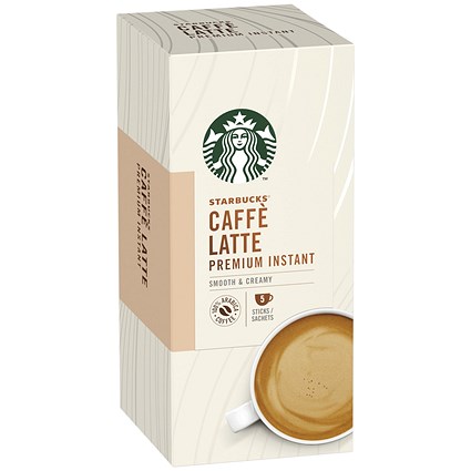 Starbucks Caffe Latte Instant 70g 5 Sachets (Pack of 6)