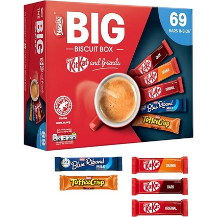 Nestle Big Biscuit Box, 69 Assorted Biscuits