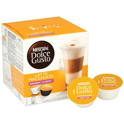 Dolce Gusto Skinny Latte Capsules - 24 Servings