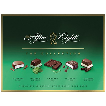 Nestle After Eight The Collection Assorted Mint Chocolates Box, 199g Nestle After Eight The Collection Assorted Mint Chocolates Box, 199g
