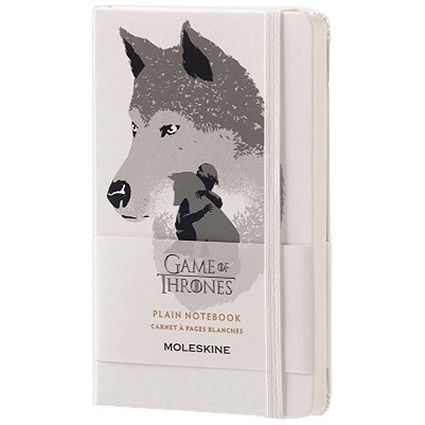 Moleskine Game of Thrones Notebook / 192 Pages / Pocket / Plain / White