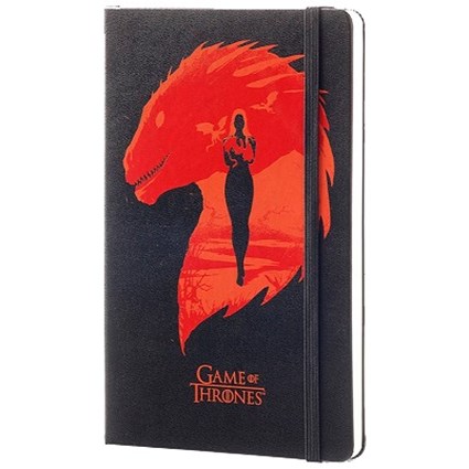 Moleskine Game of Thrones Notebook / 192 Pages / Large / Plain / Black