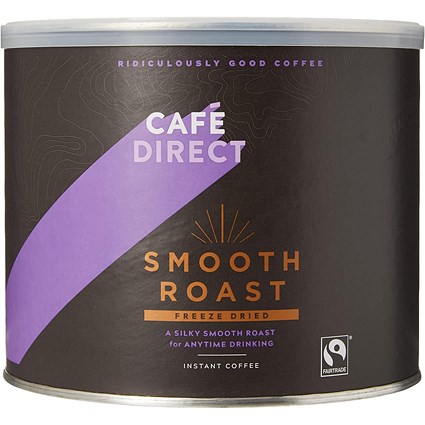Cafe Direct Smooth Roast Instant Coffee, 500g Cafe Direct Smooth Roast Instant Coffee, 500g