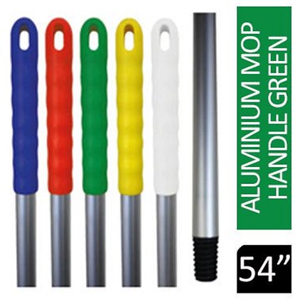 Janit-X Aluminium Socket Mop Handle, Green Janit-X Aluminium Socket Mop Handle, Green