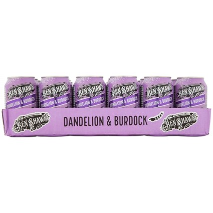 Ben Shaw's Dandelion & Burdock, 24x330ml Cans