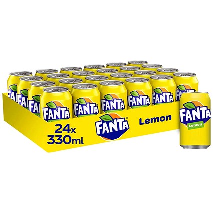 Fanta Lemon, 24x330ml Cans Fanta Lemon, 24x330ml Cans
