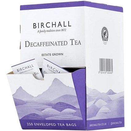 Birchall Fairtrade Decaf Tea, Pack of 250
