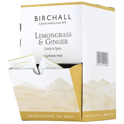 Birchall Lemongrass & Ginger Tea, Pack of 250