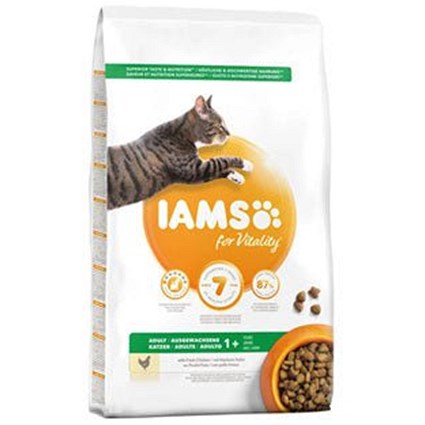 Iams for Vitality Adult Cat Food Fresh Chicken, 800g