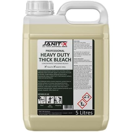 Janit-X Professional Extra Thick Bleach, 5 Litre