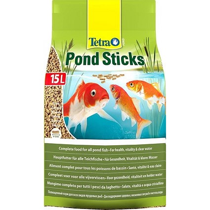 Tetra Pond Sticks, 15 Litre