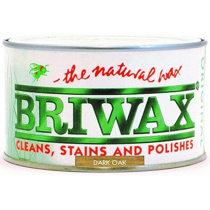 Briwax Original Wax Furniture Polish Cleaner Restorer, Dark Oak, 400ml