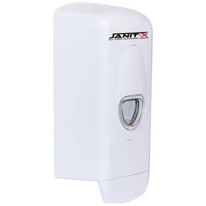 Janit-X Modu Excel PRO System Cartridge White Soap Dispenser
