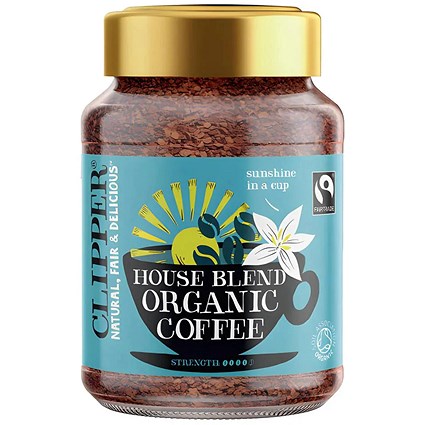 Clipper Fairtrade Medium Roast Organic Arabica Coffee, 100g