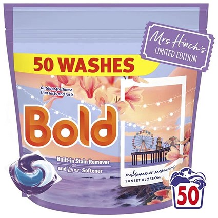 Bold Laundry Detergent Liquid Pod Midsummer Memories 50's