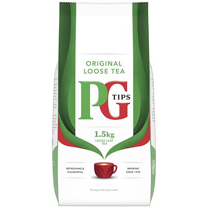 PG Tips Loose Leaf Tea Bag, 1.5kg | Paperstone