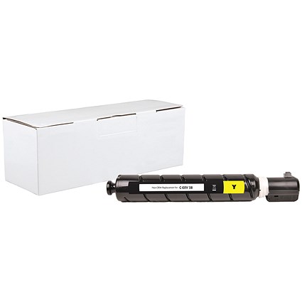 Remanufactured Toner Cartridge Yellow Compatible With Canon C-EXV58 002-04-RXV58YWB
