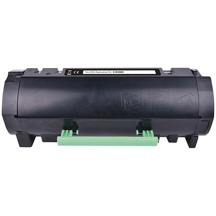 Q-Connect Lexmark MS317 Compatible Toner Cartridge Black 51B2000-COMP