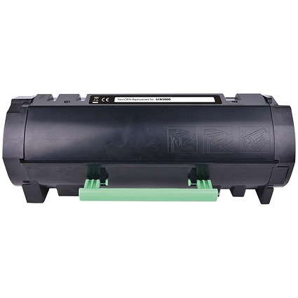 Q-Connect Lexmark MS317 Compatible Black Toner 51B2000-COMP