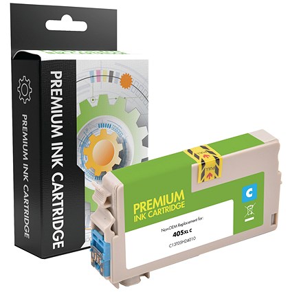 Q-Connect Epson C13T05H24010 Remanufactured Ink Cartridge High Yield Cyan C13T05H2-COMP