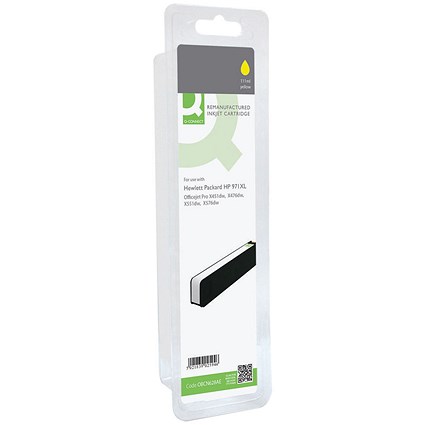 Q-Connect Remanufactured Inkjet Cartridge Yellow For HP CN628AE CN628AE-COMP
