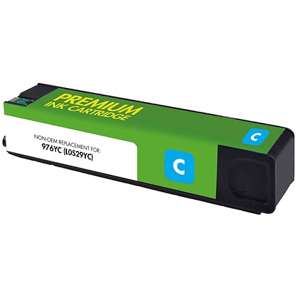 Q-Connect Remanufactured PageWide Cartridge Cyan For HP L0S29YC L0S29YC-COMP