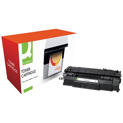 Q-Connect HP 53A Black Laser Toner Cartridge Q7553A