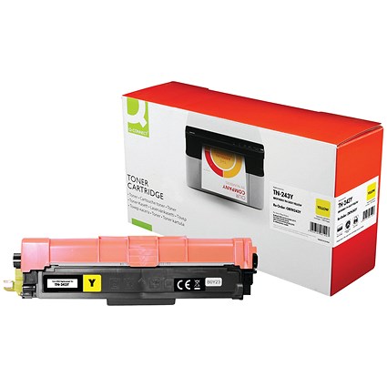 Q-Connect Brother TN-243Y Compatible Toner Cartridge Yellow TN-243Y-COMP