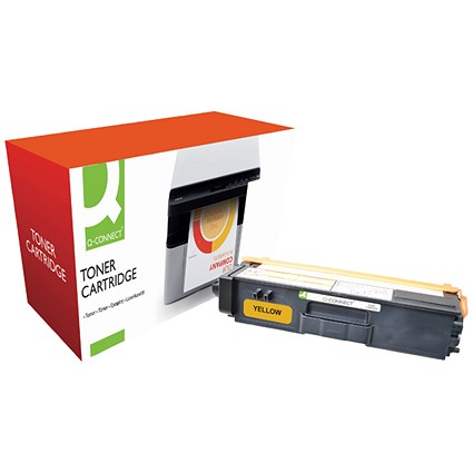 Q-Connect Remanufactured Toner Cartridge High Yield Yellow For HP W2032X W2032X-COMP
