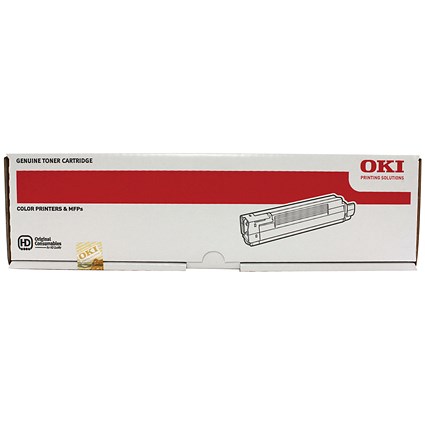 Oki 43487709 Yellow Laser Toner Cartridge