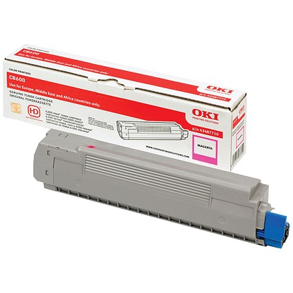Oki 43487710 Magenta Laser Toner Cartridge