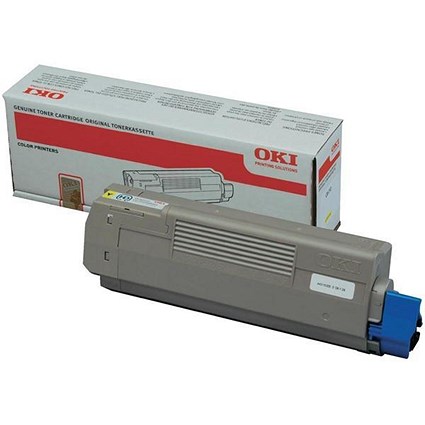 Oki 44315305 Yellow Laser Toner Cartridge