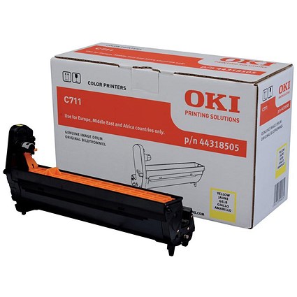 Oki 44318505 Yellow Laser Drum Unit