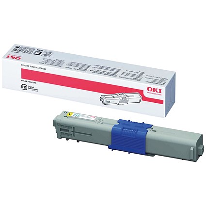 Oki 44469722 Yellow High Yield Laser Toner Cartridge