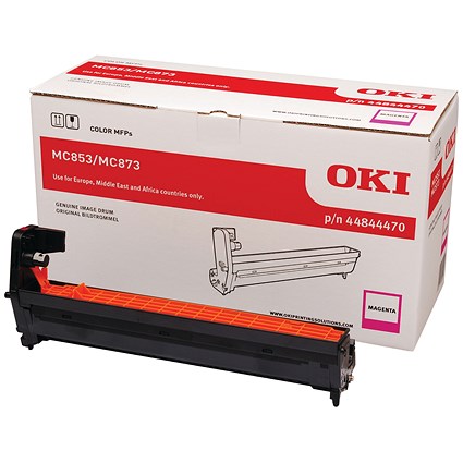 Oki MC853 30K Image Drum Magenta 44844470