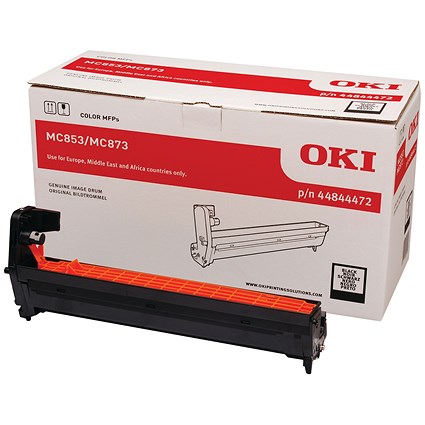 Oki MC853 30K Image Drum Black 44844472