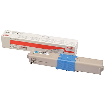 Oki C332 1.5K Toner Cartridge Cyan 46508715