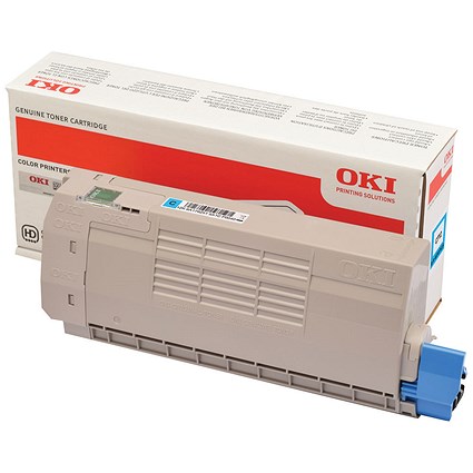 Oki C712 11.5K Toner Cartridge Cyan 46507615