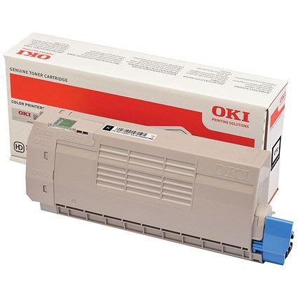 Oki C712 11K Toner Cartridge Black 46507616