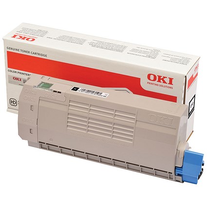 Oki C712 Black Laser Toner Cartridge (11,000 page yield) 46507616