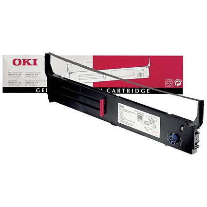 Oki 40629303 Black Ribbon Cassette (For 4410)
